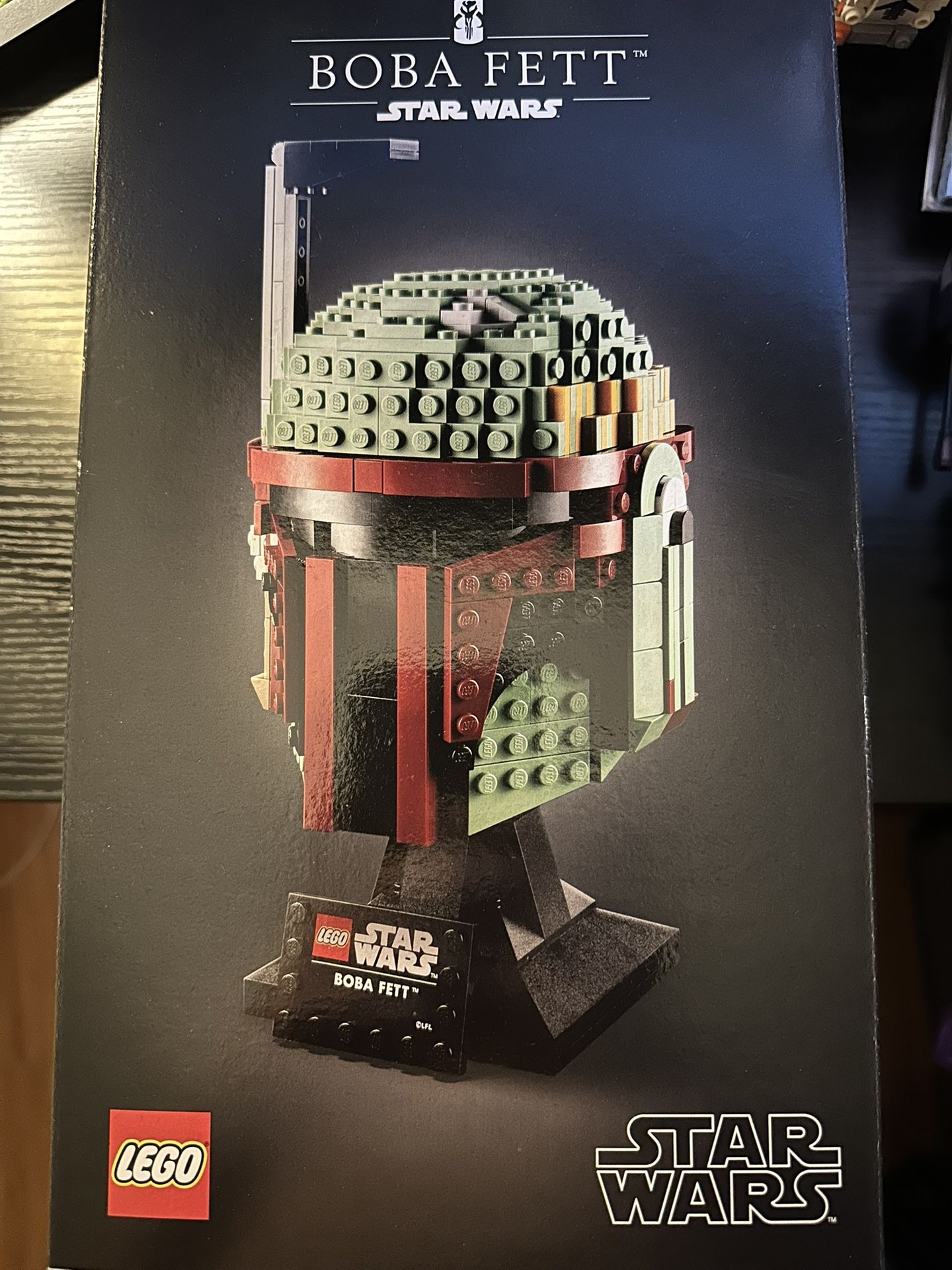 Lego Star Wars Boba Fett Helmet