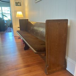 Authentic Church Pew 