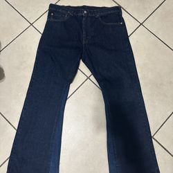 Custom Levi 517’s Dark Blue Flared