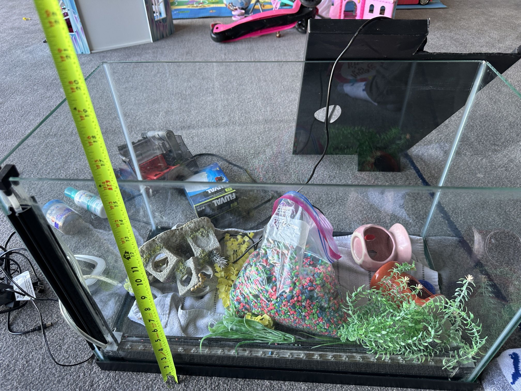 Fish Tank With Everything