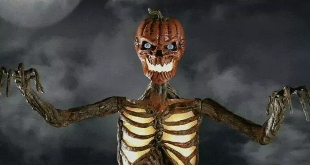 Inferno Pumpkin Skeleton Giant 12 Feet Pumpkin Patch 🎃