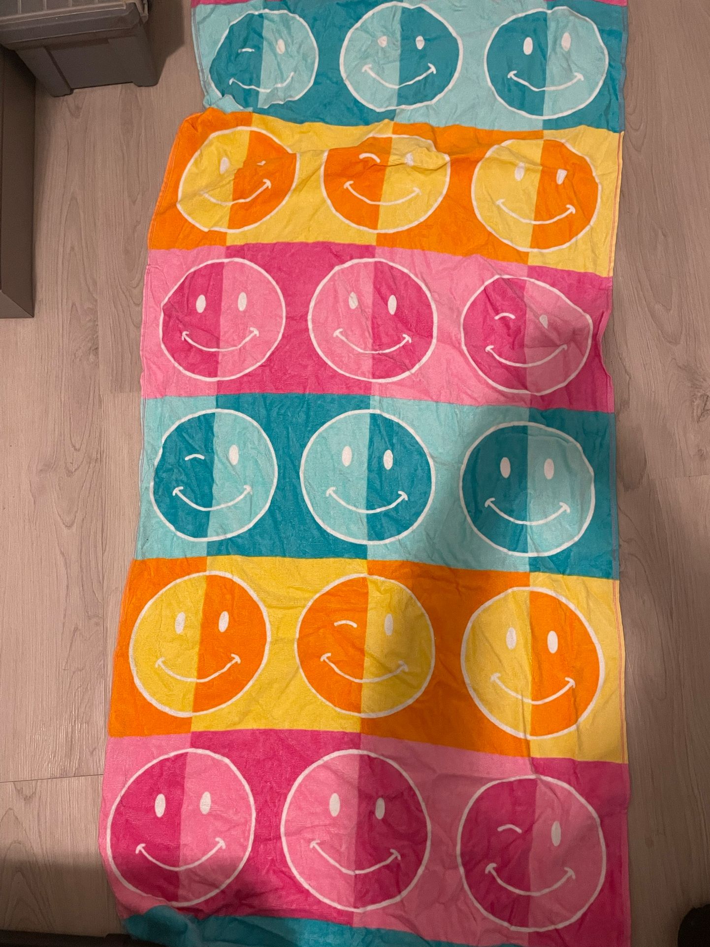 Smiley Face Beach Towel