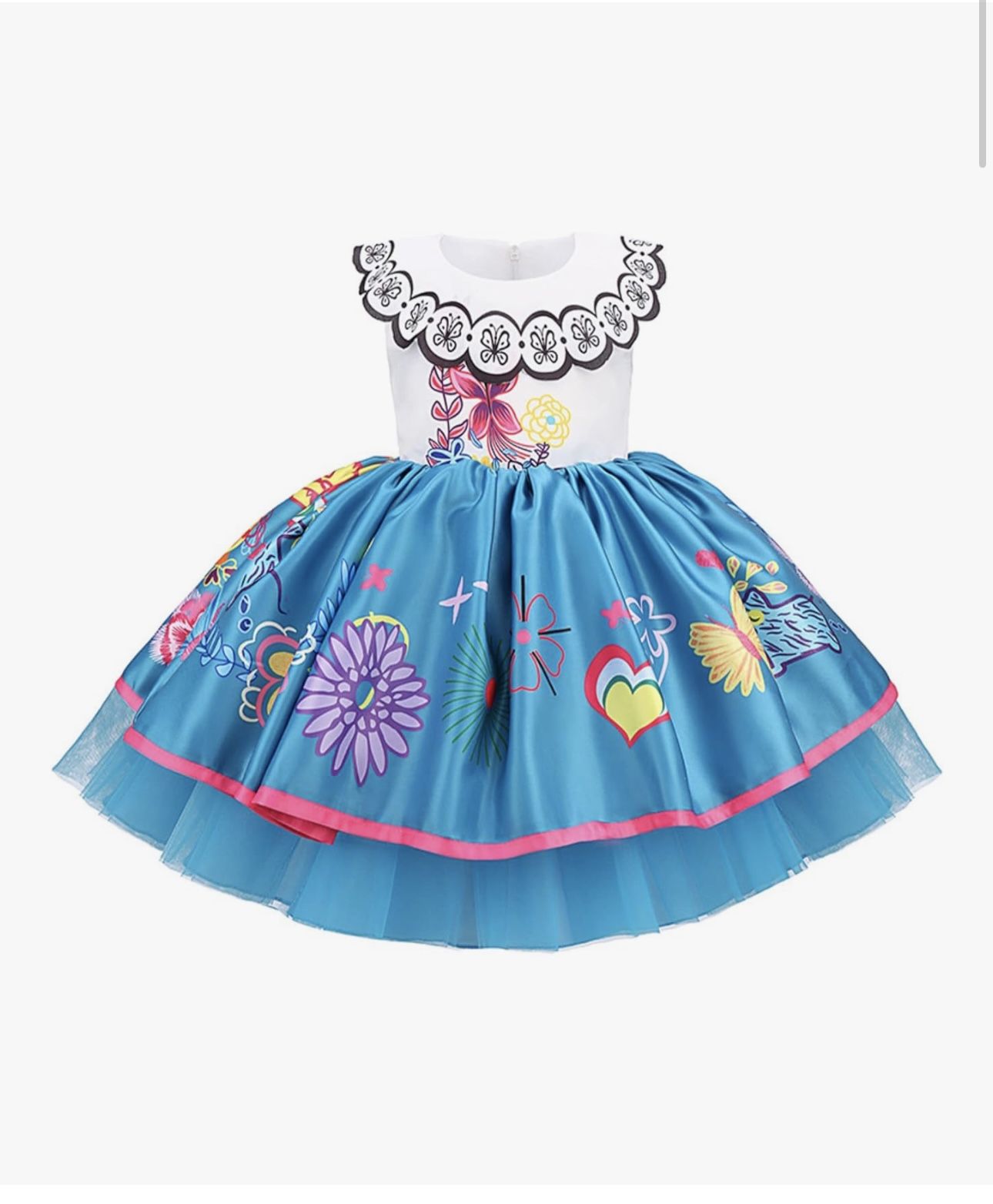 Kid Toddler Girls Princess Kids Flower Cosplay