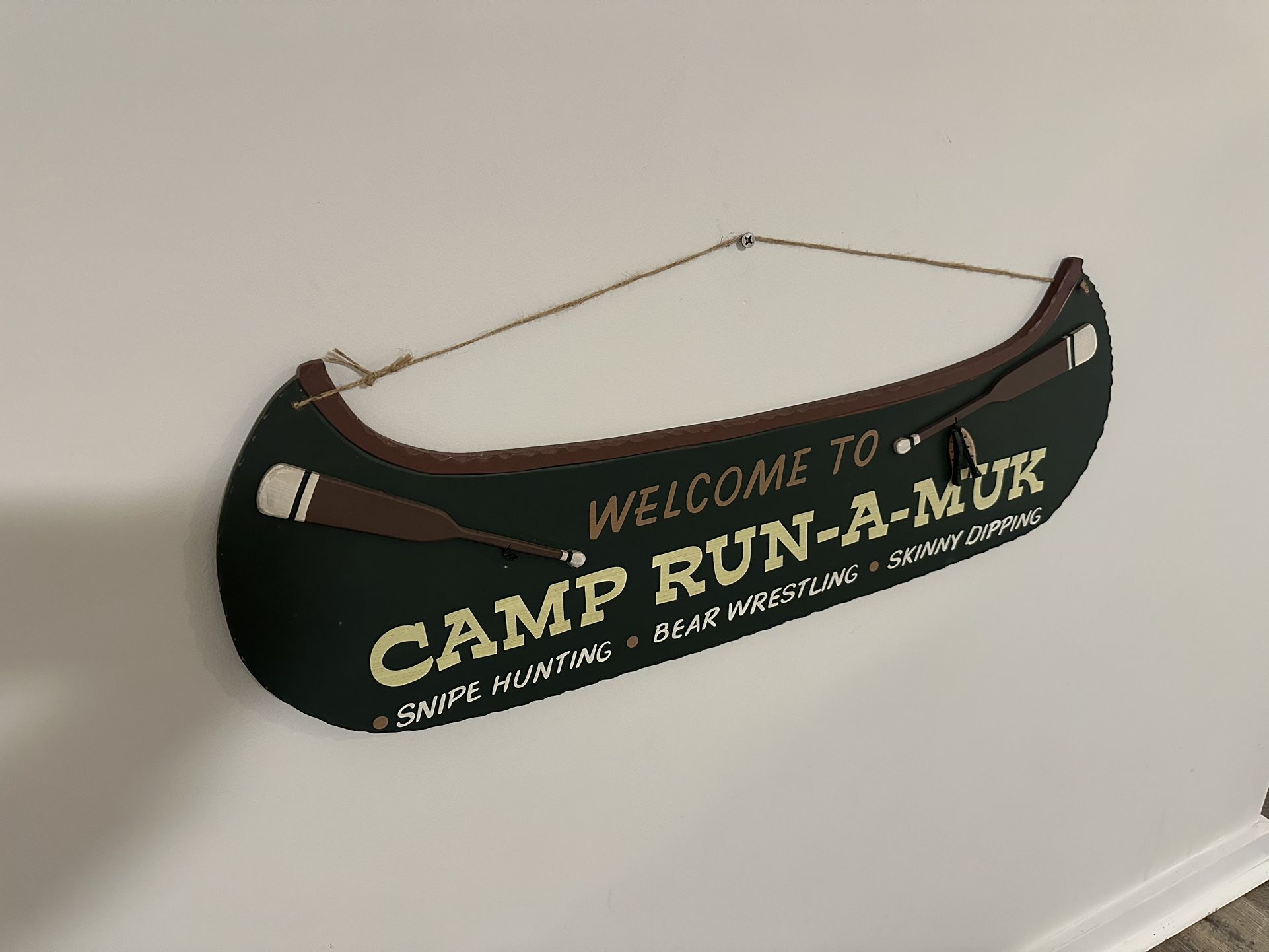 Wooden Sign