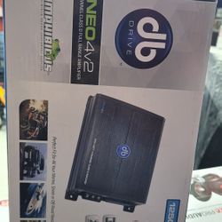 DB Drive 1250 Watts 4 Channel Marine Amplifier 