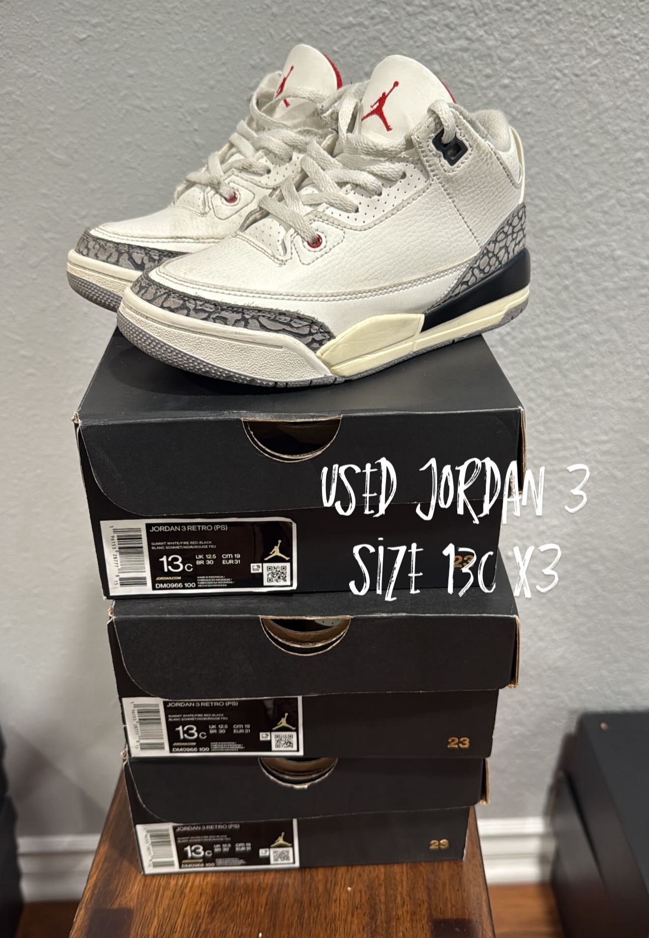 Jordan 3 Retro Kids