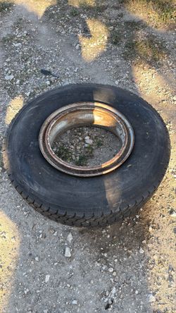Dump Truck Tire With Wheel