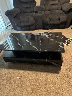 Led marble table