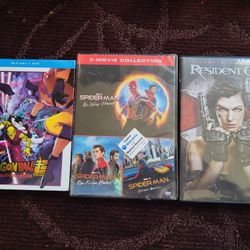 Blu-ray + DVD movies 