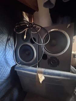 Event Electronics PS8 8” Powered Studio Monitors – Pair