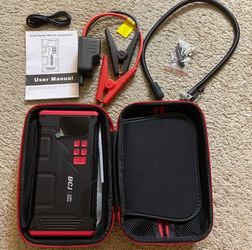 New Car Jump Starter with Air Compressor