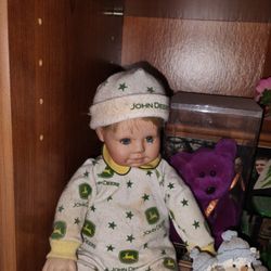 John Deere Porsalin Doll 