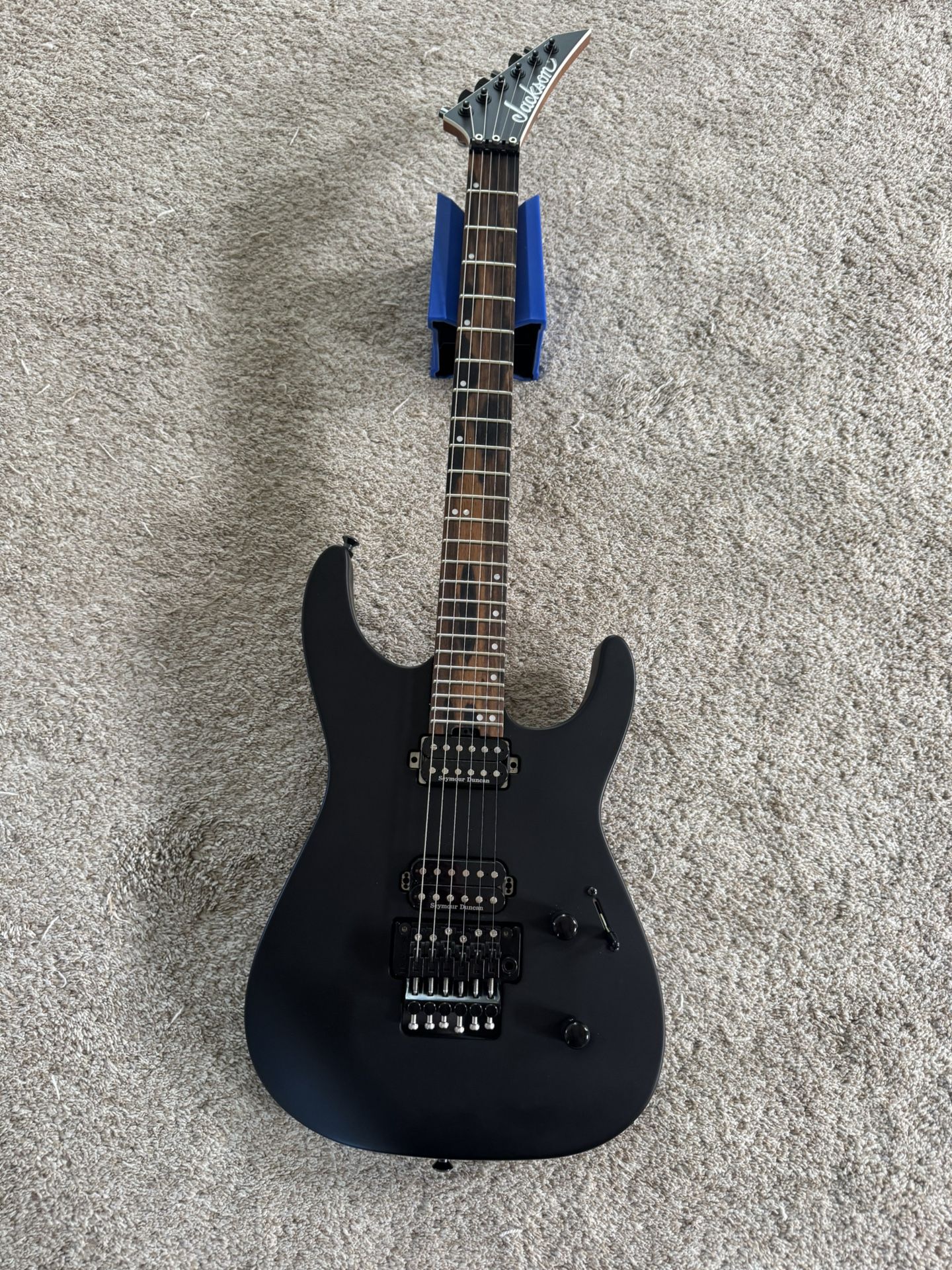 Jackson American Series Virtuoso Electric Guitar - Satin Black