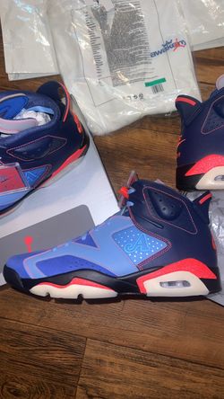 Retro Jordan  6 awake ny navy size 12
