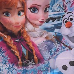 Frozen 8x7 Birthday Party Backdrop