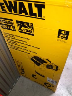 Dewalt 20 gal quiet air compressor