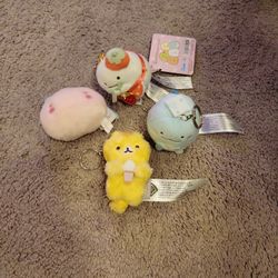 Lot Of Kawaii Keychains San-X Sumikko Gurashi Takashoji