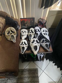 Ghostface masks