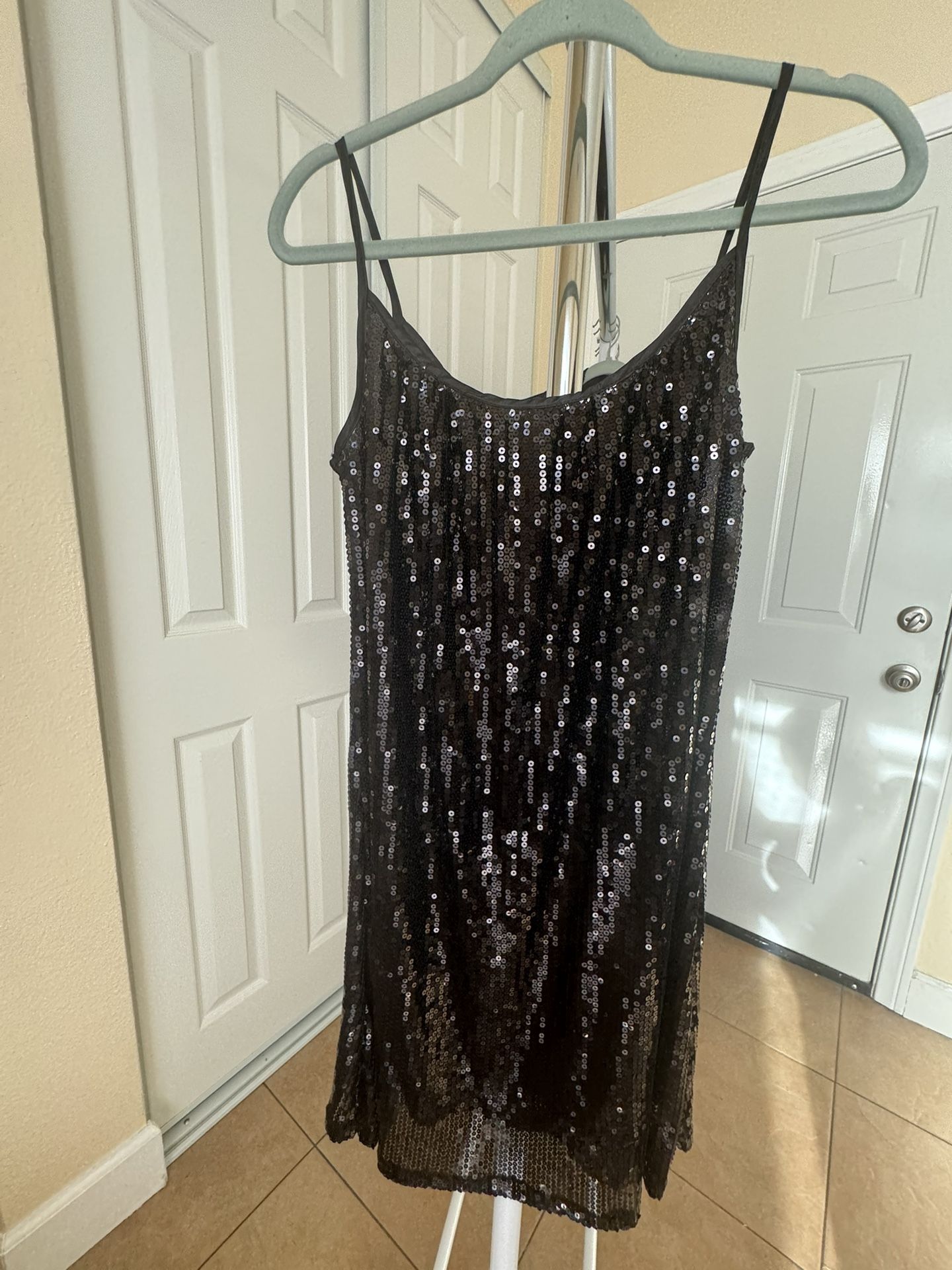 L Sequin Dress
