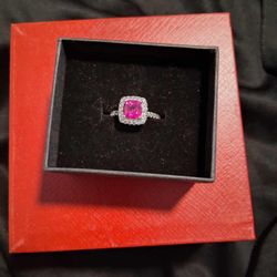 Pink Sapphire Ring