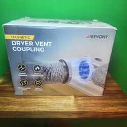 Dryer Vent Magnetic Connection Coupling 