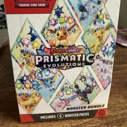 Pokemon Prismatic Evolutions Booster Bundle 