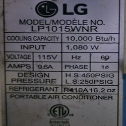 Portable AC unit
