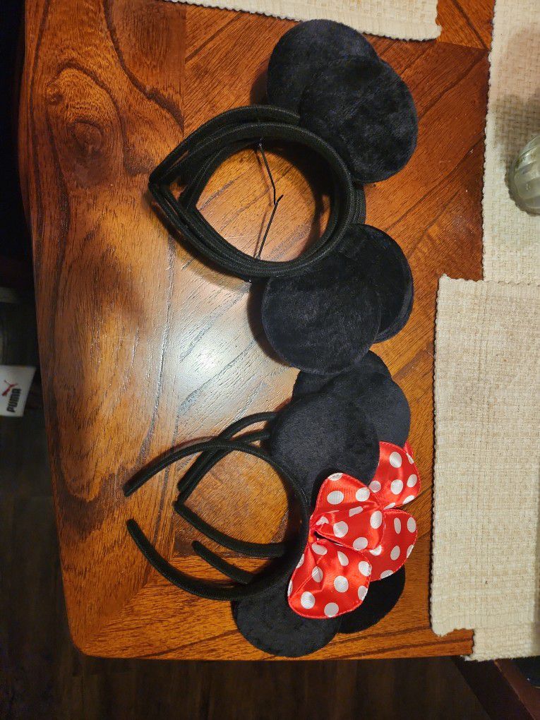 Mickey And Minnie Head Bands