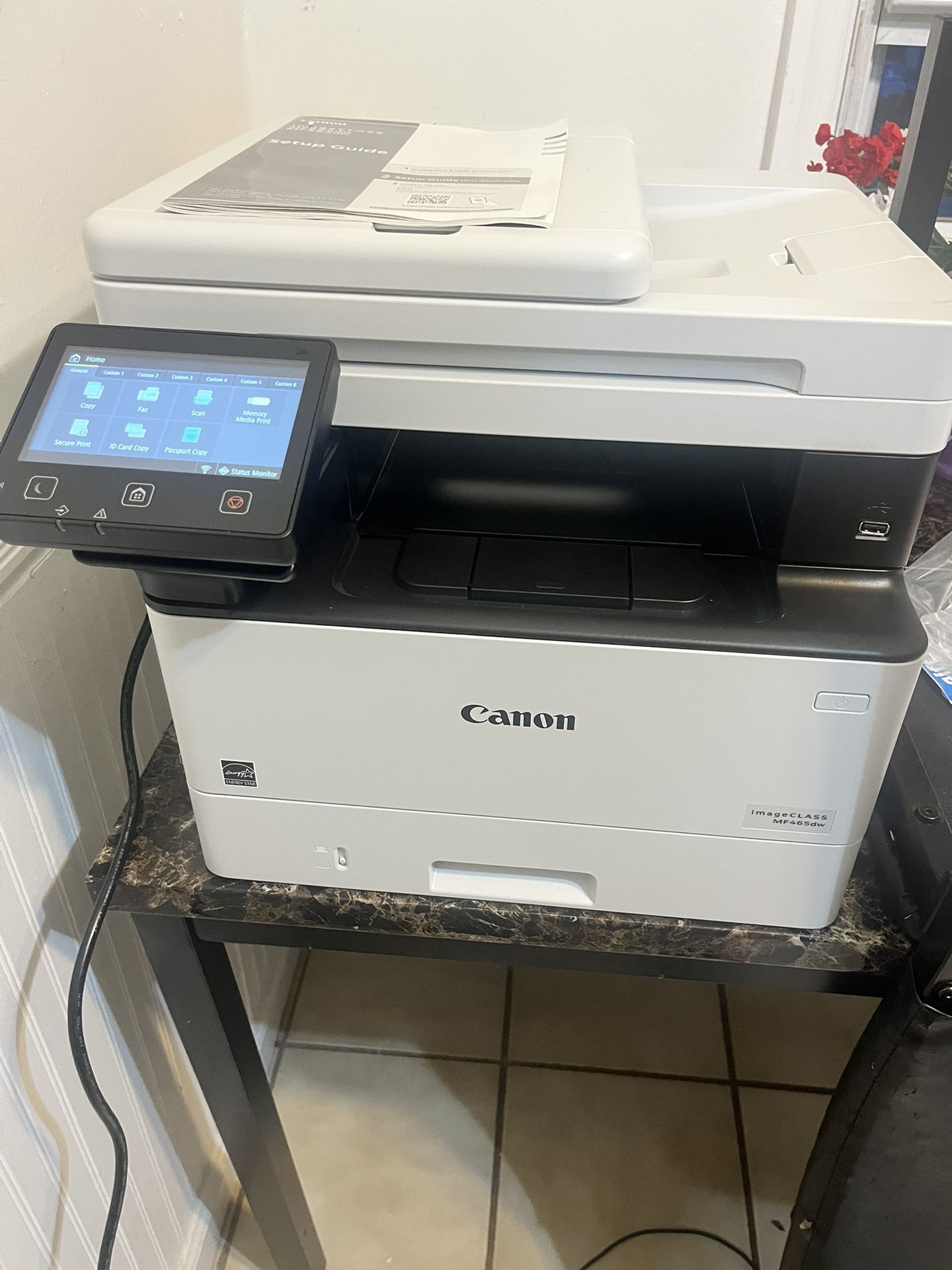 Gently Used Cannon Printer LED Screen 