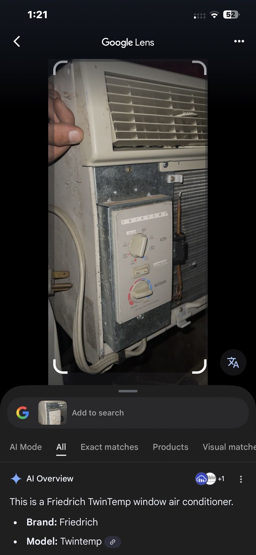 18,000 Btu Fredrick Ac Brand New 