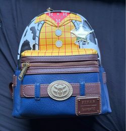 Disney loungefly woody backpack