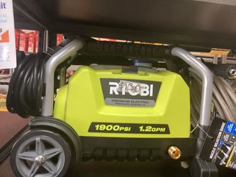 RYOBI Corded 1900 PSI Pressure Washer $130