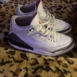 Jordan 3 White Cement