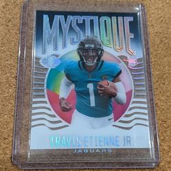 2021 Illusions Travis Etienne Rookie Mystique Clear Acetate
