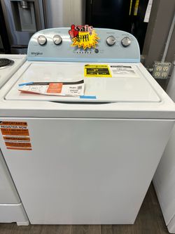 Whirpool Top Load Washer 3.5cu.ft Take It Home Today $0 Initial Payment Read Description