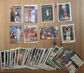 41 Basketball Cards 1992-94