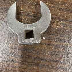 Snap On / Open End Crow Foot 1 1/4 Size USA 