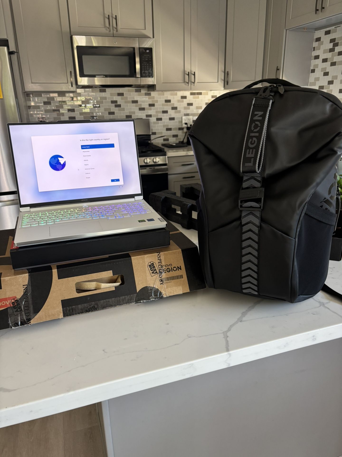 Gaming Lenovo Legion 7 4060 With 32GB -New Backpack Included
