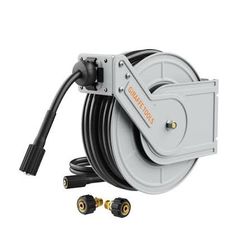 Giraffe tools Retractable Pressure Hose Reel-1/4in