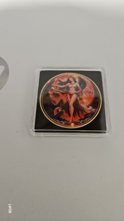 2024 Silver Eagle Eclipse Goddess 1oz .999 Silver Coin Colorized