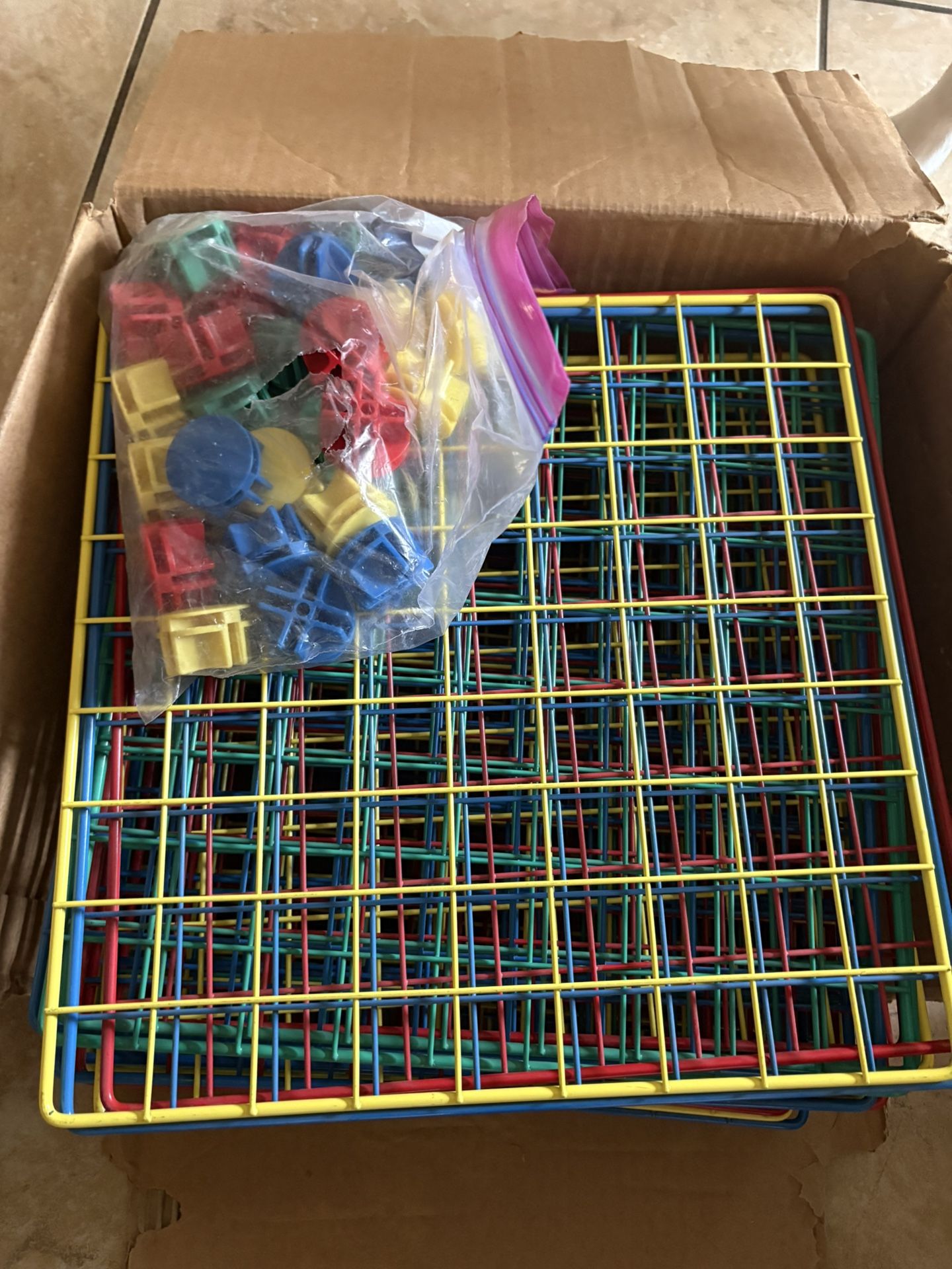 Storage Cubes And Hanging Rack