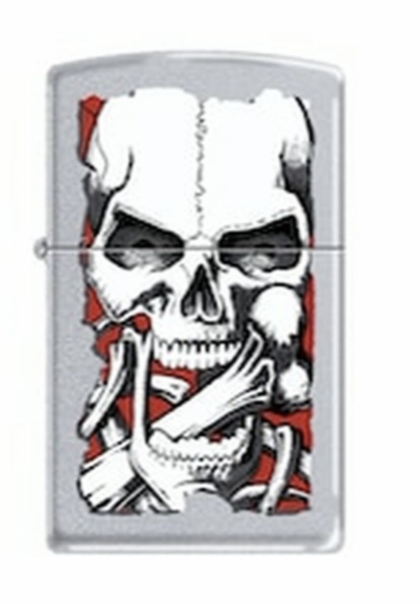 Zippo Rare Sold Out 205 BS Down the Hatch Pocket Lighter #11 
