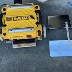 Dewalt DW735x with Dust Collection