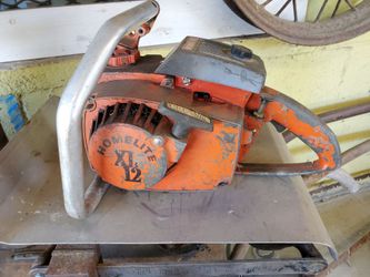 Vintage all metal homelite xl12 chainsaws