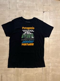 Patagonia organic cotton Portland nature tshirt size large