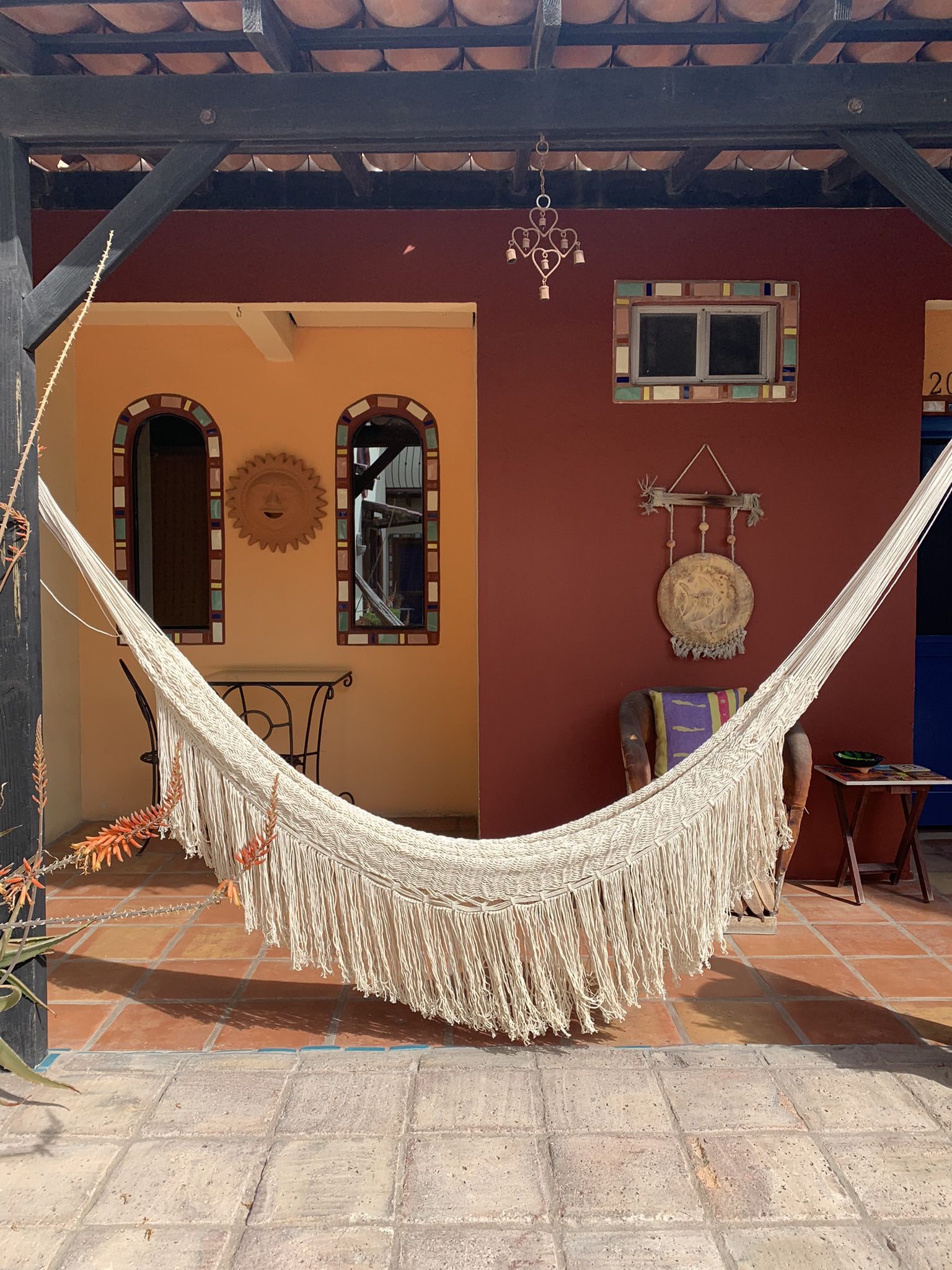 Handmade Mayan Macrame Hammock