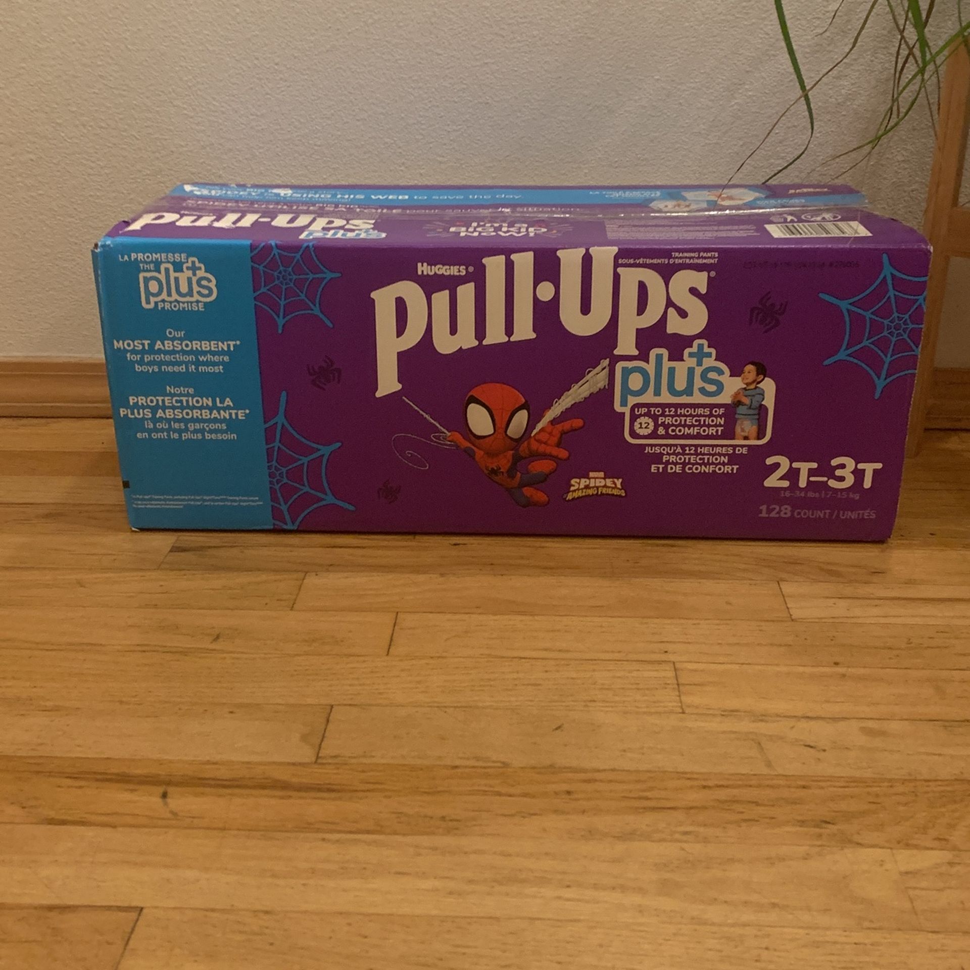Huggies Pull•Ups Plus+ Diapers (Size 2T-3T) New