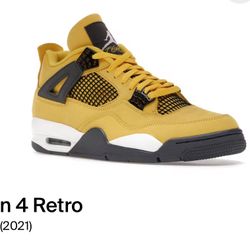 Jordan 4 Lightning