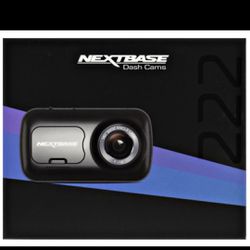 NEXTBASE 222 DASH CAM NEW IN BOX NEVER USED.