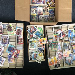 HUGH SPORTS CARDS COLLECTION— 🔥🔥 DEAL. 15000 Basketball Baseball Cards.  BOXES boxes Cards 